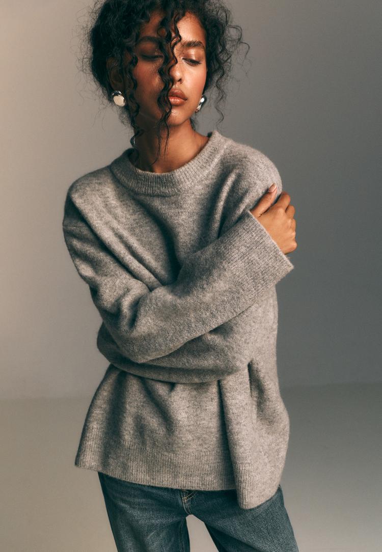 pull en maille au toucher doux