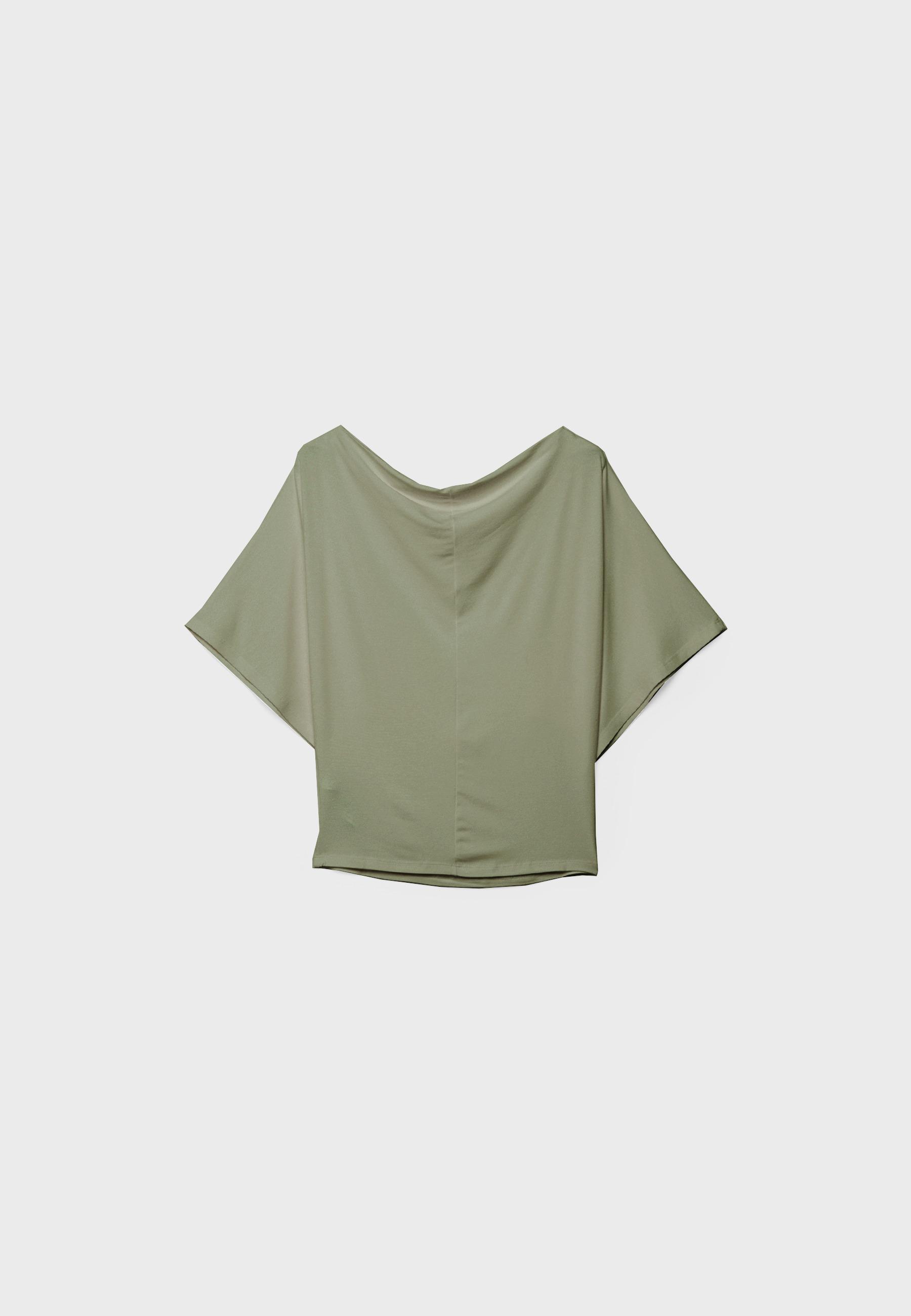 Basic yarasa kollu t-shirt - Görsel 8