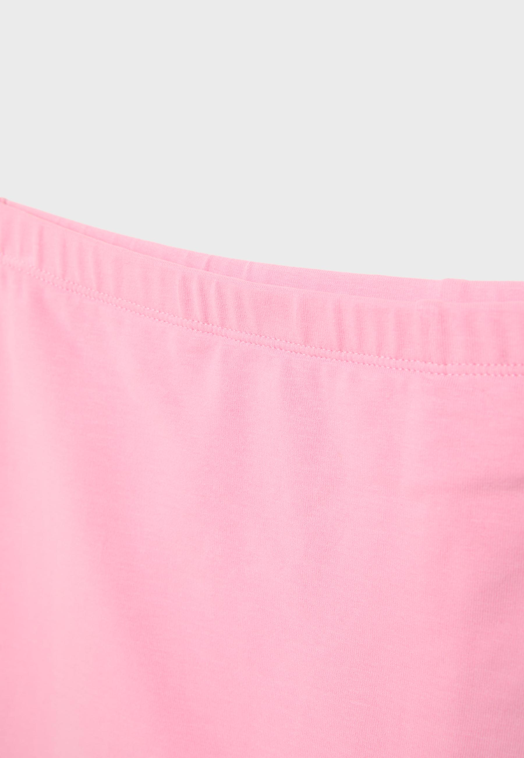Basic knit skort — Bubblegum pink