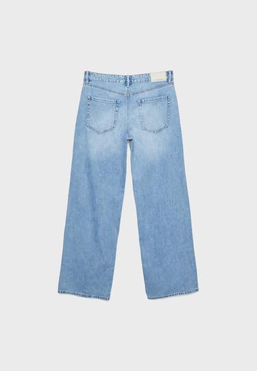 D91 low-rise wide-leg jeans — MEDIUM LIGHT BLUE DENIM 8