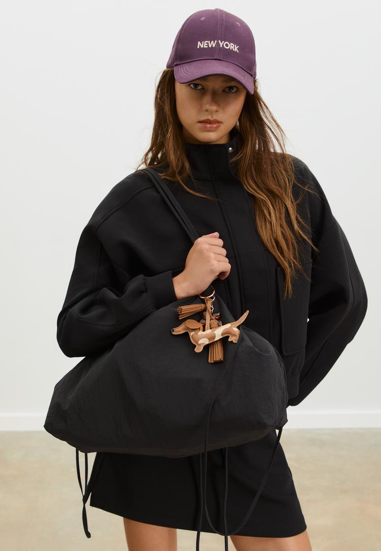 bolso shopper tejido