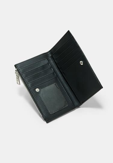 Basic zip-up purse — Black 5