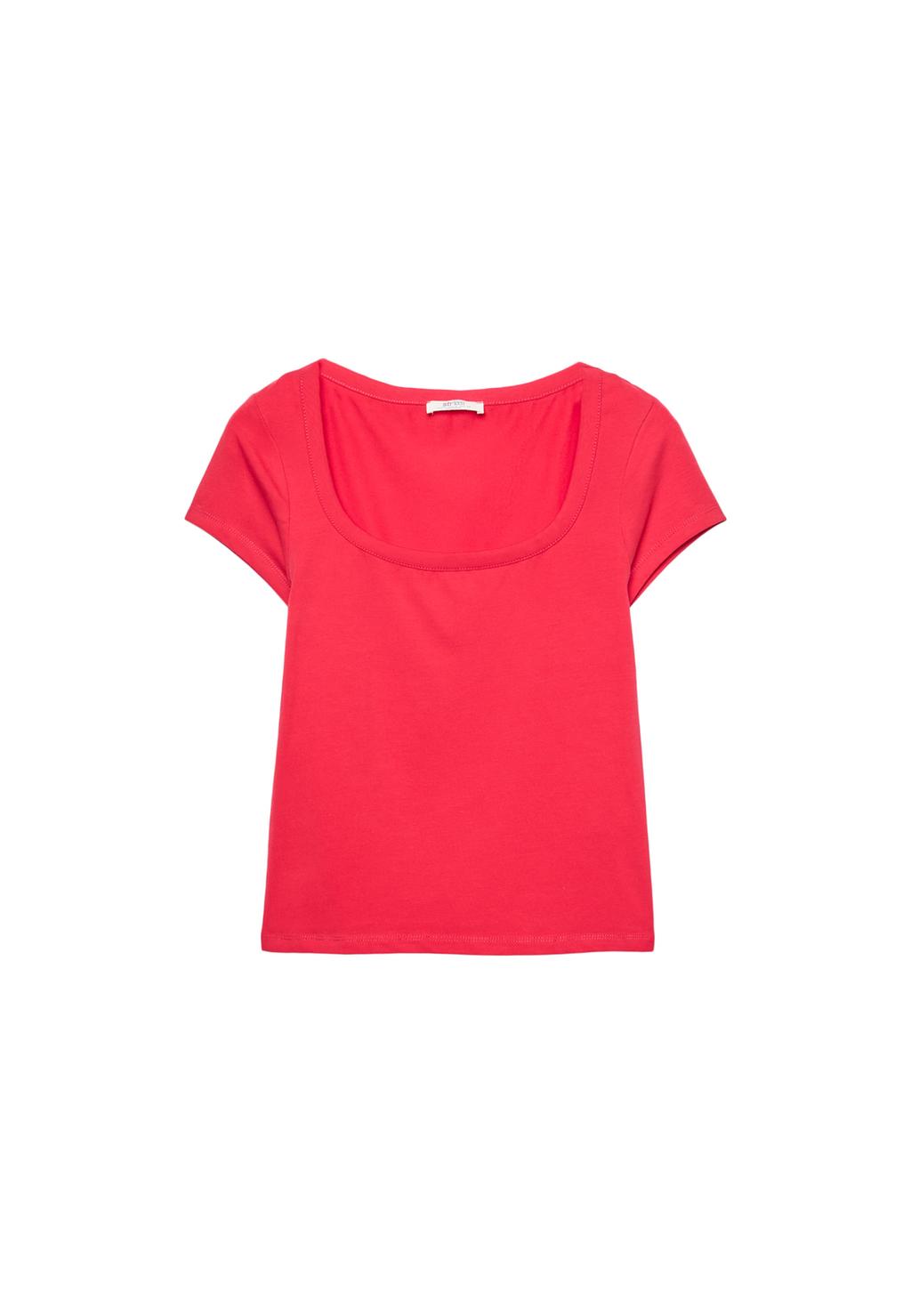 Camiseta escote cuadrado