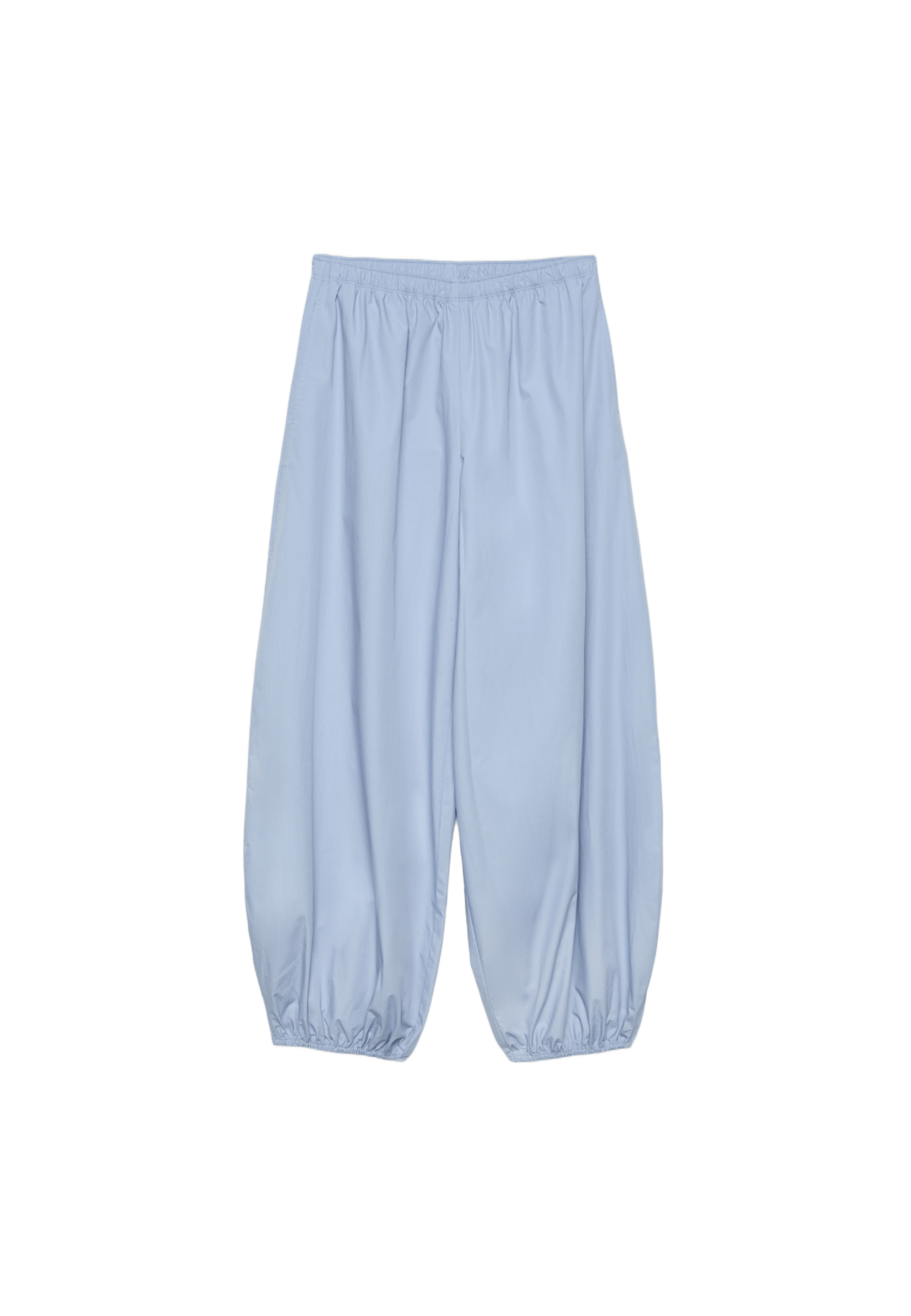 Kare desenli volümlü pantolon - Görsel 17