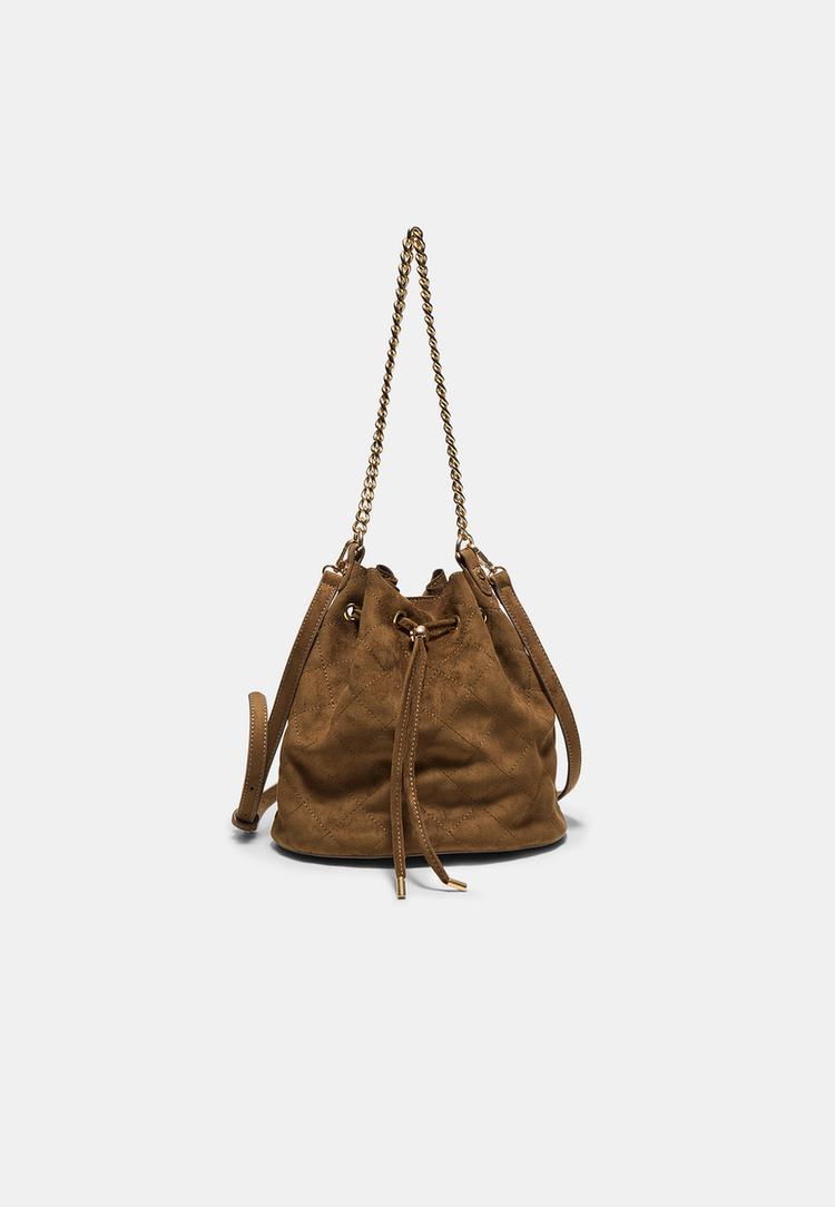 Stradivarius Tikattu Pussimainen Crossbody-Laukku 0-400 Os