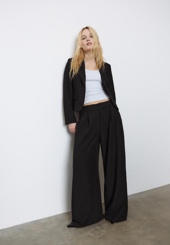 ayarlanabilir super genis paca pantolon