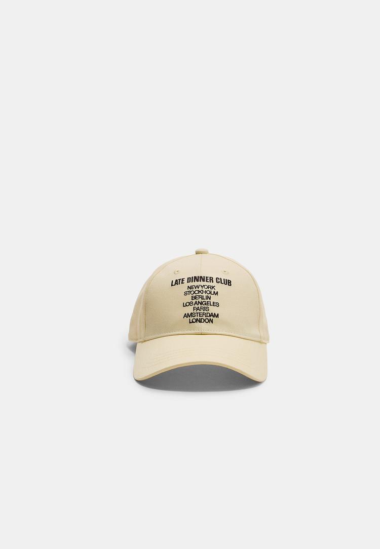 cappellino con messaggio
