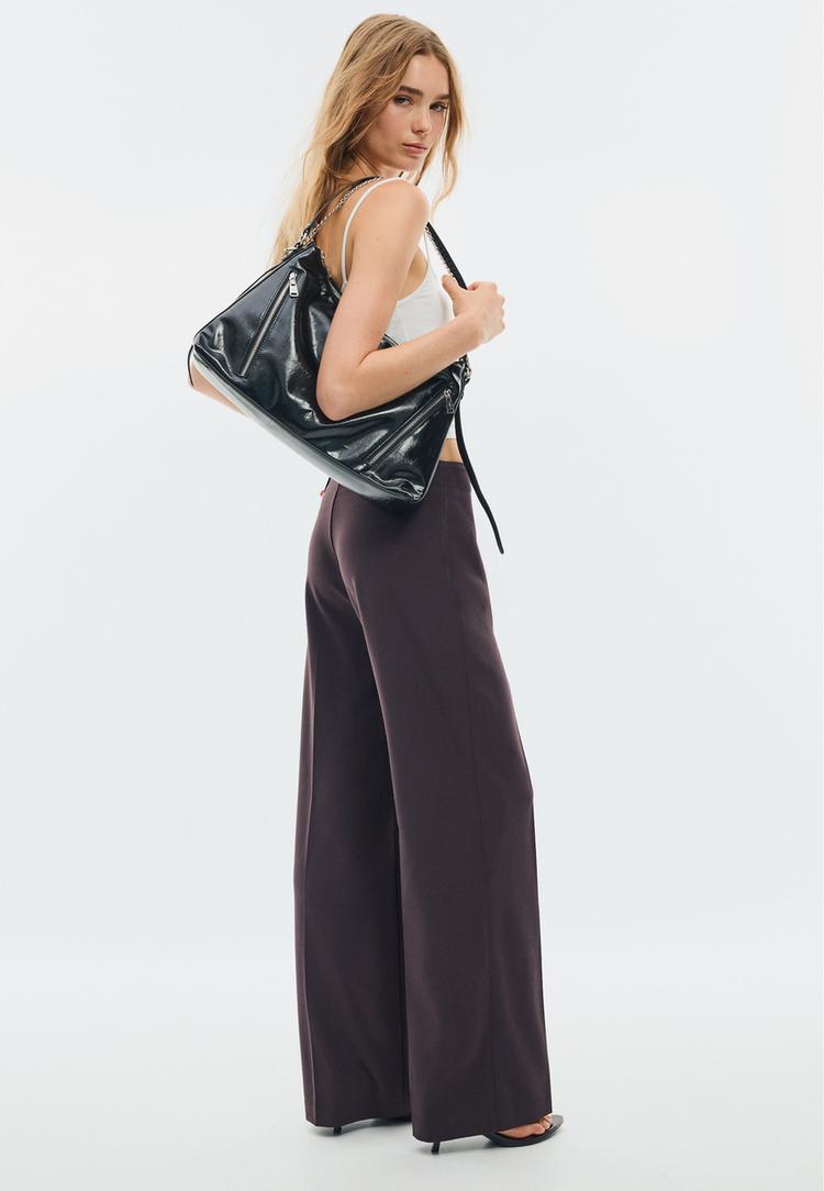 pantalon slim droit