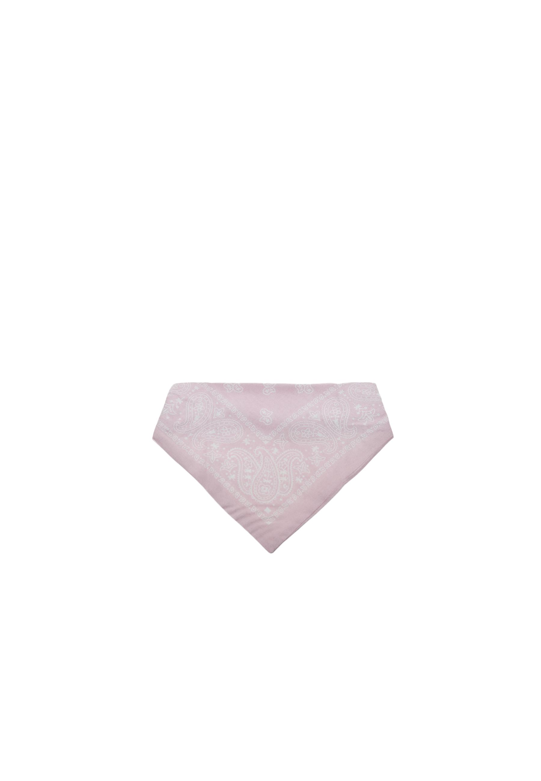 Triangle bandana — Pastel pink