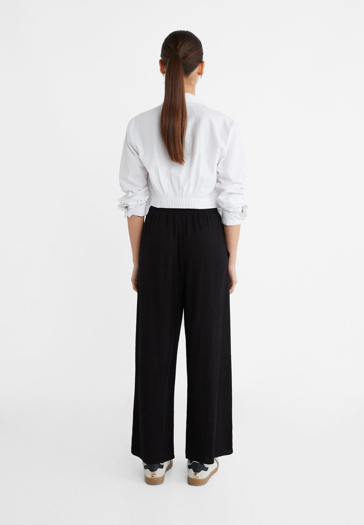 Rustic culottes — Black