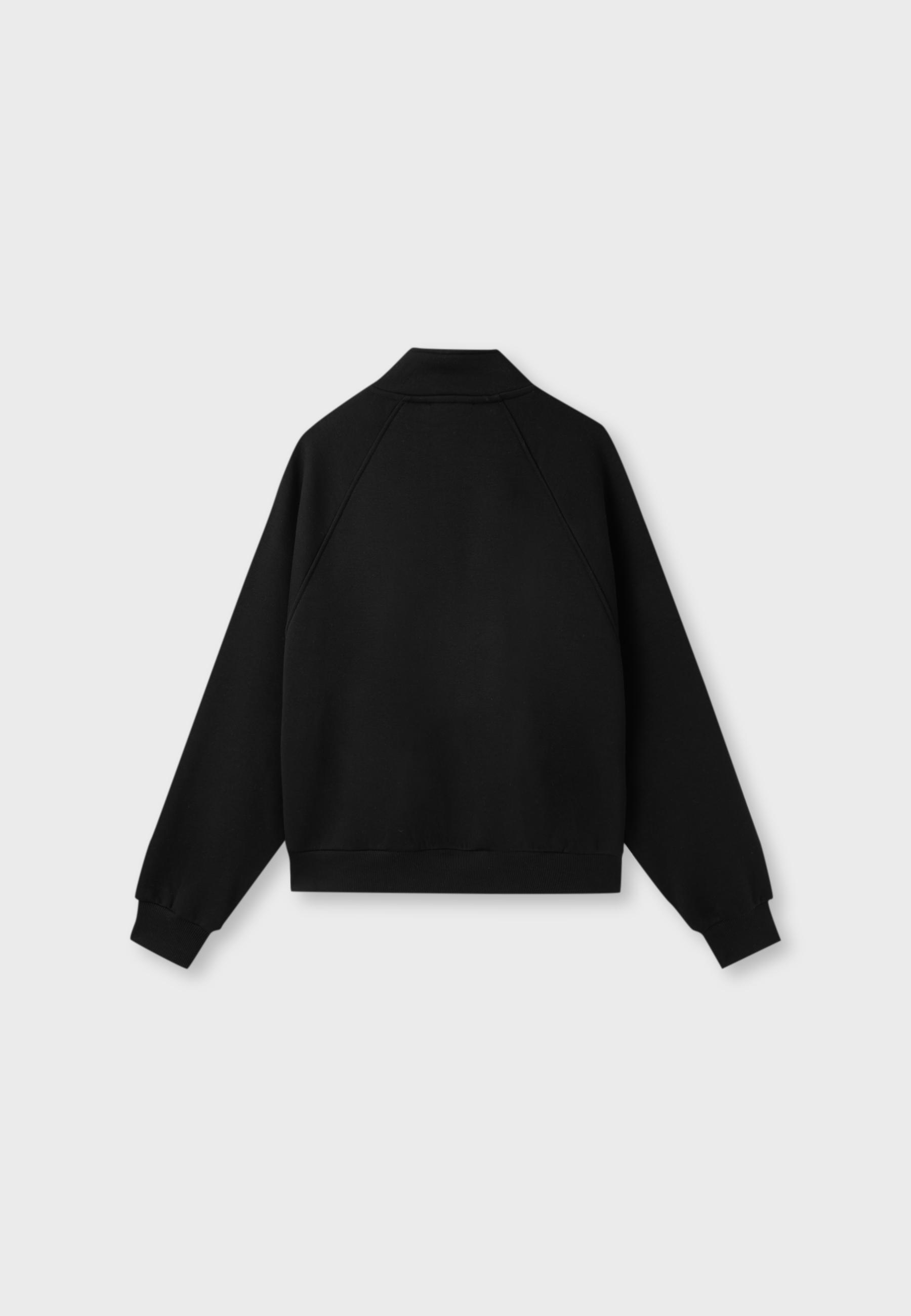 Toggle sweatshirt — Black