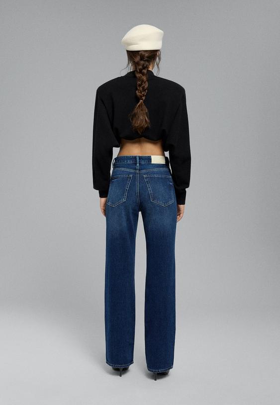 d92 jeans straight wide con strappi l04891746