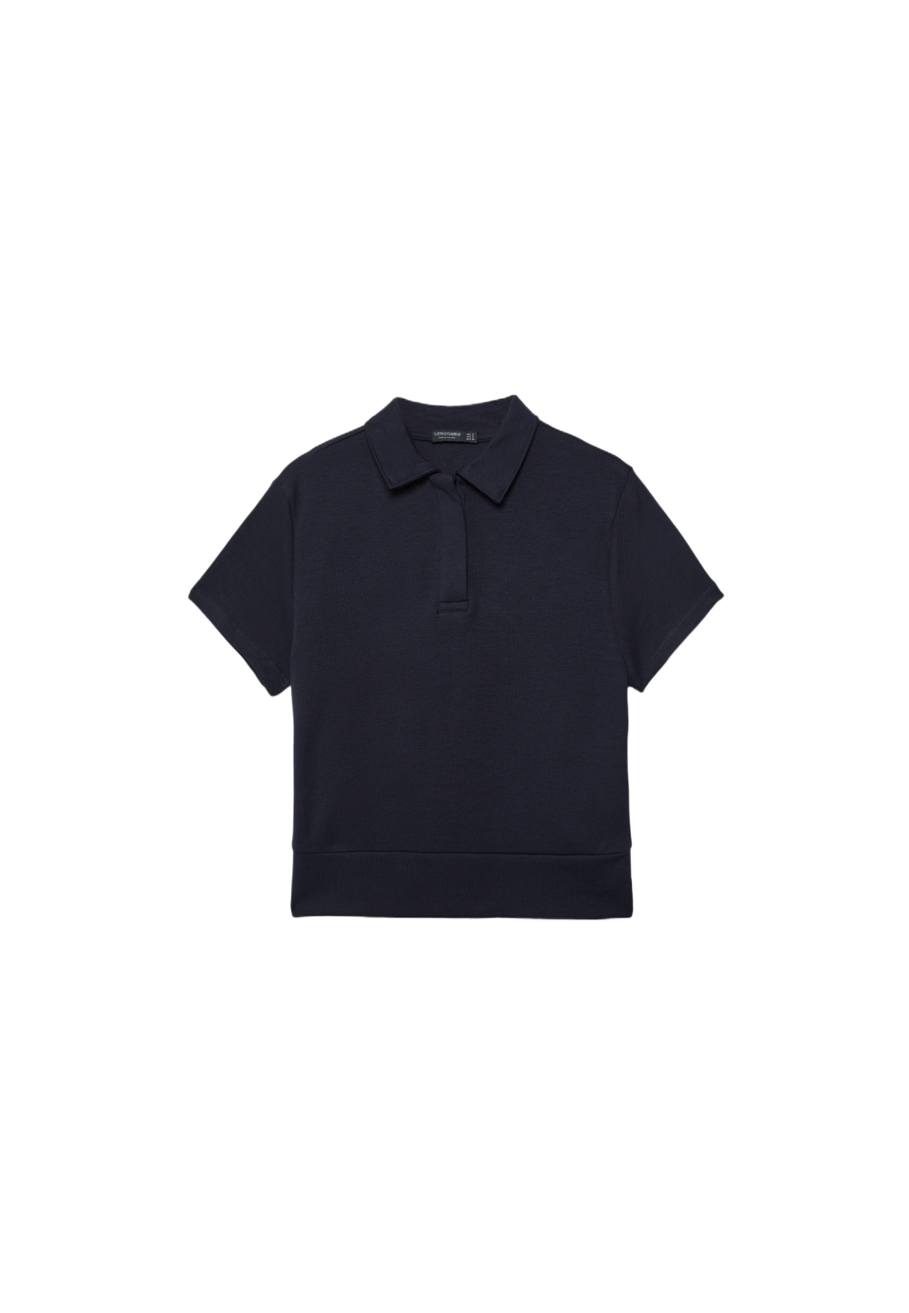 Short sleeve polo T-shirt — Dark blue