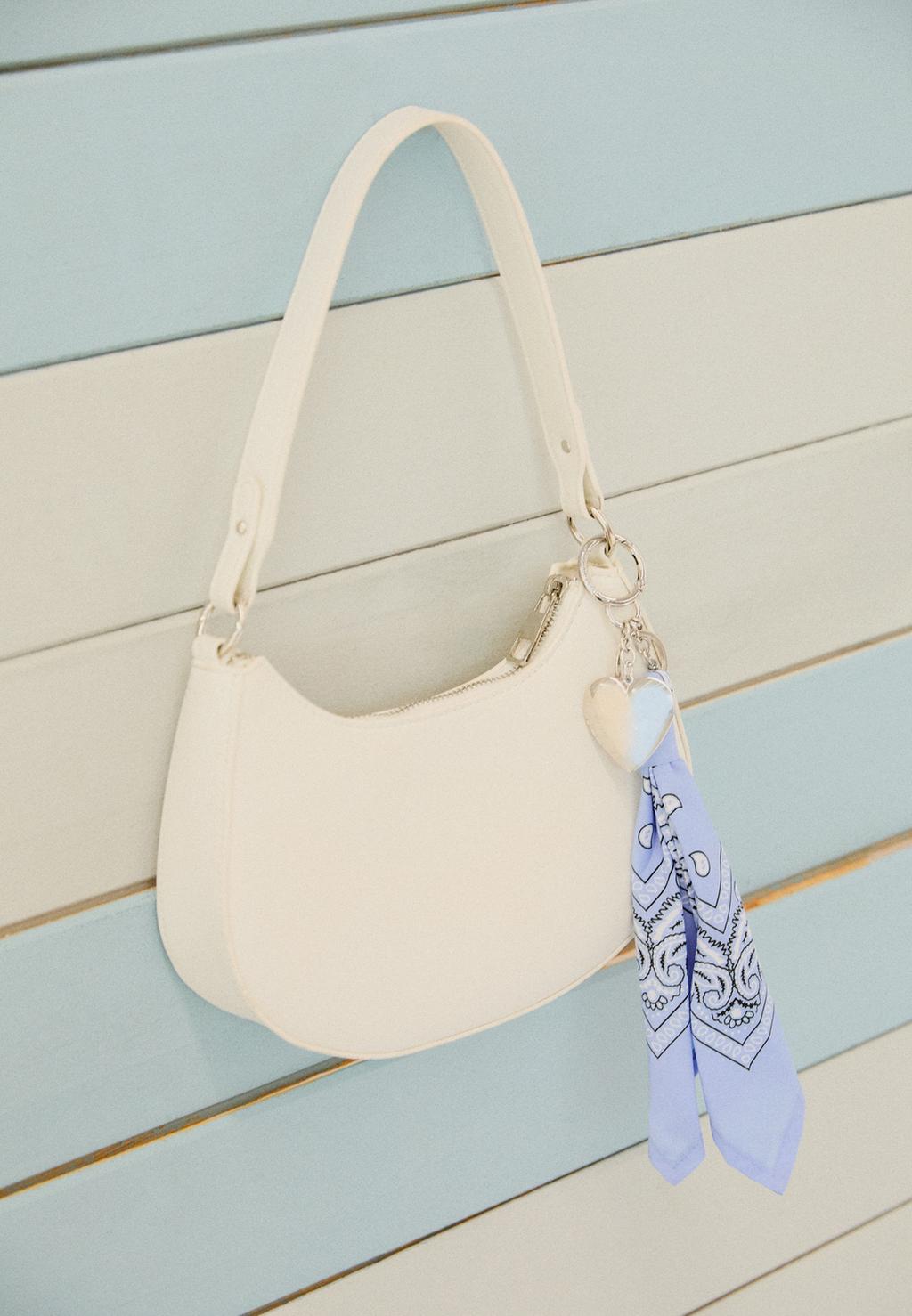 Half-moon shoulder bag