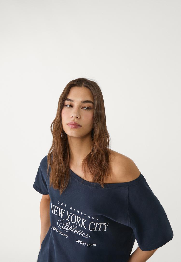 camiseta bordada ciudades