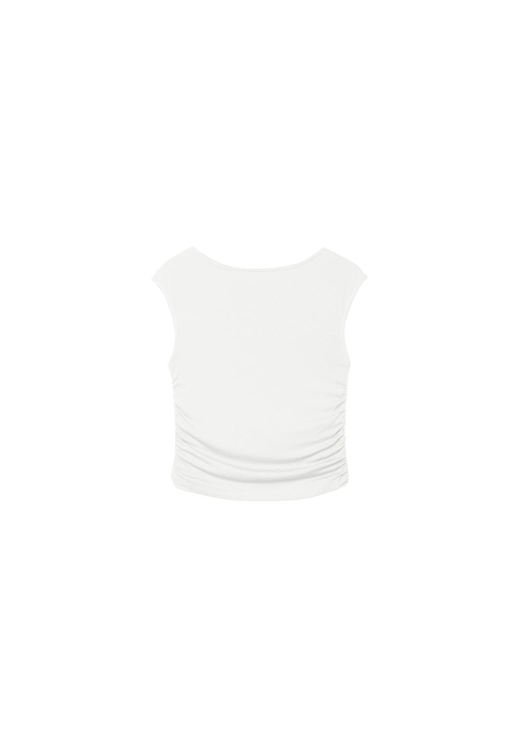 T-shirt mini manches