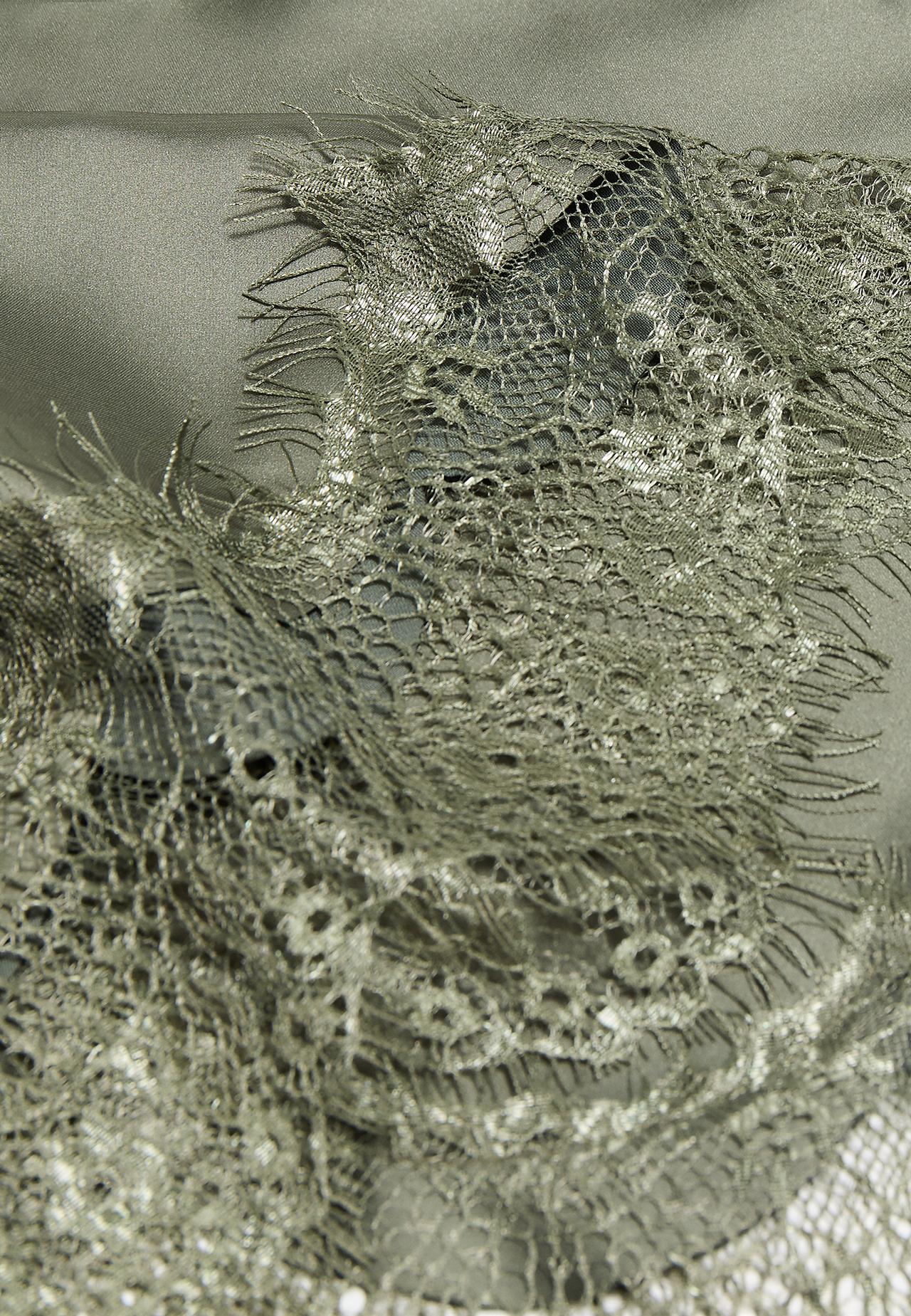 Lace pareo — Khaki
