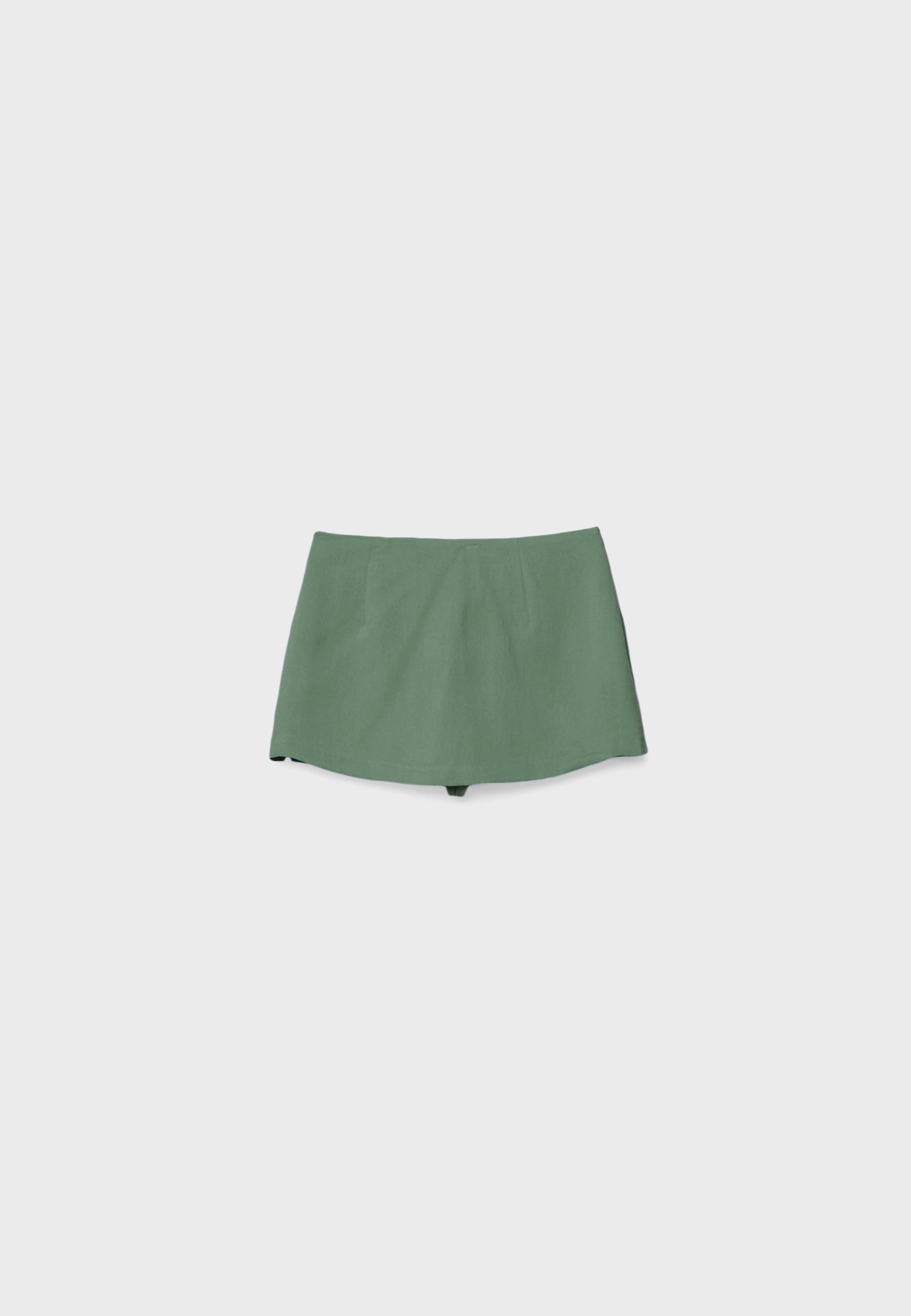 Mini skort — Khaki
