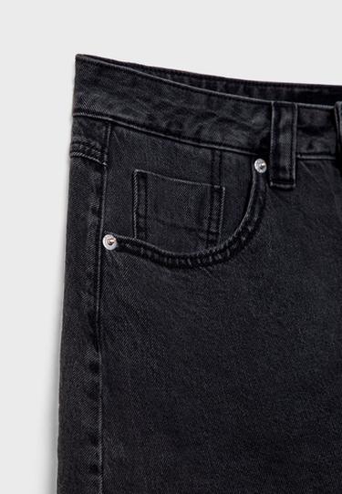 D62 denim skort — BLACK DENIM WASH 8