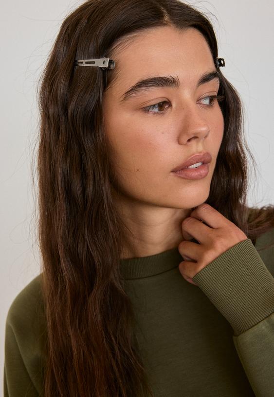 sweat taille ajustee doux au toucher
