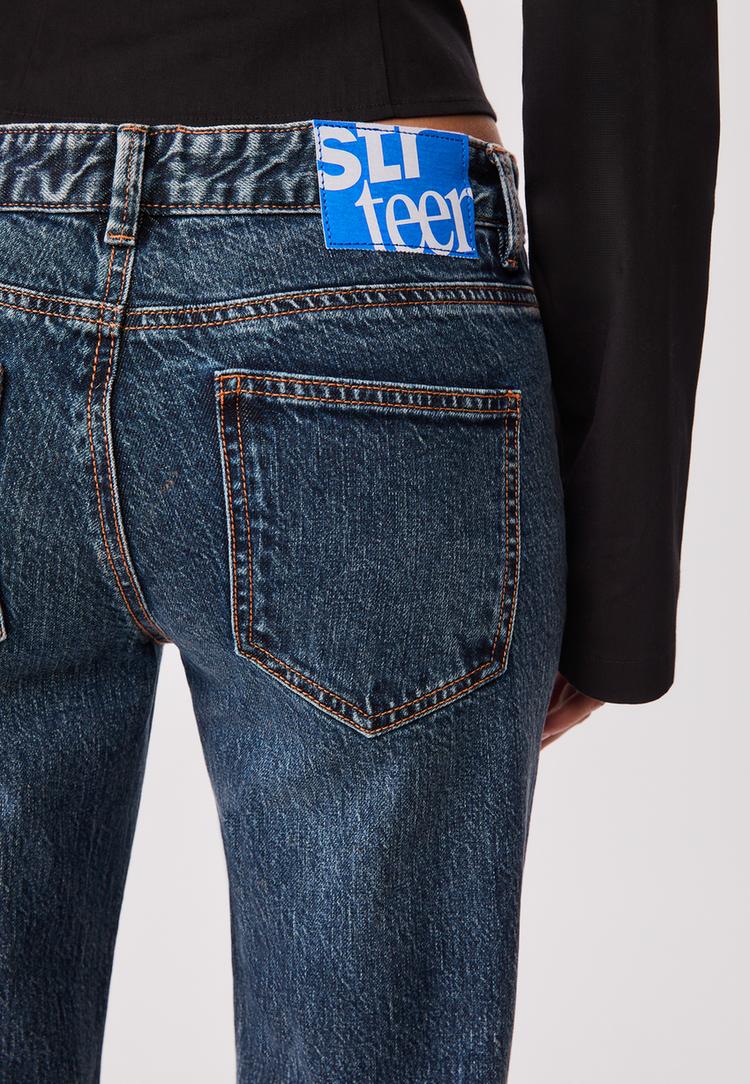 jeans flare low waist