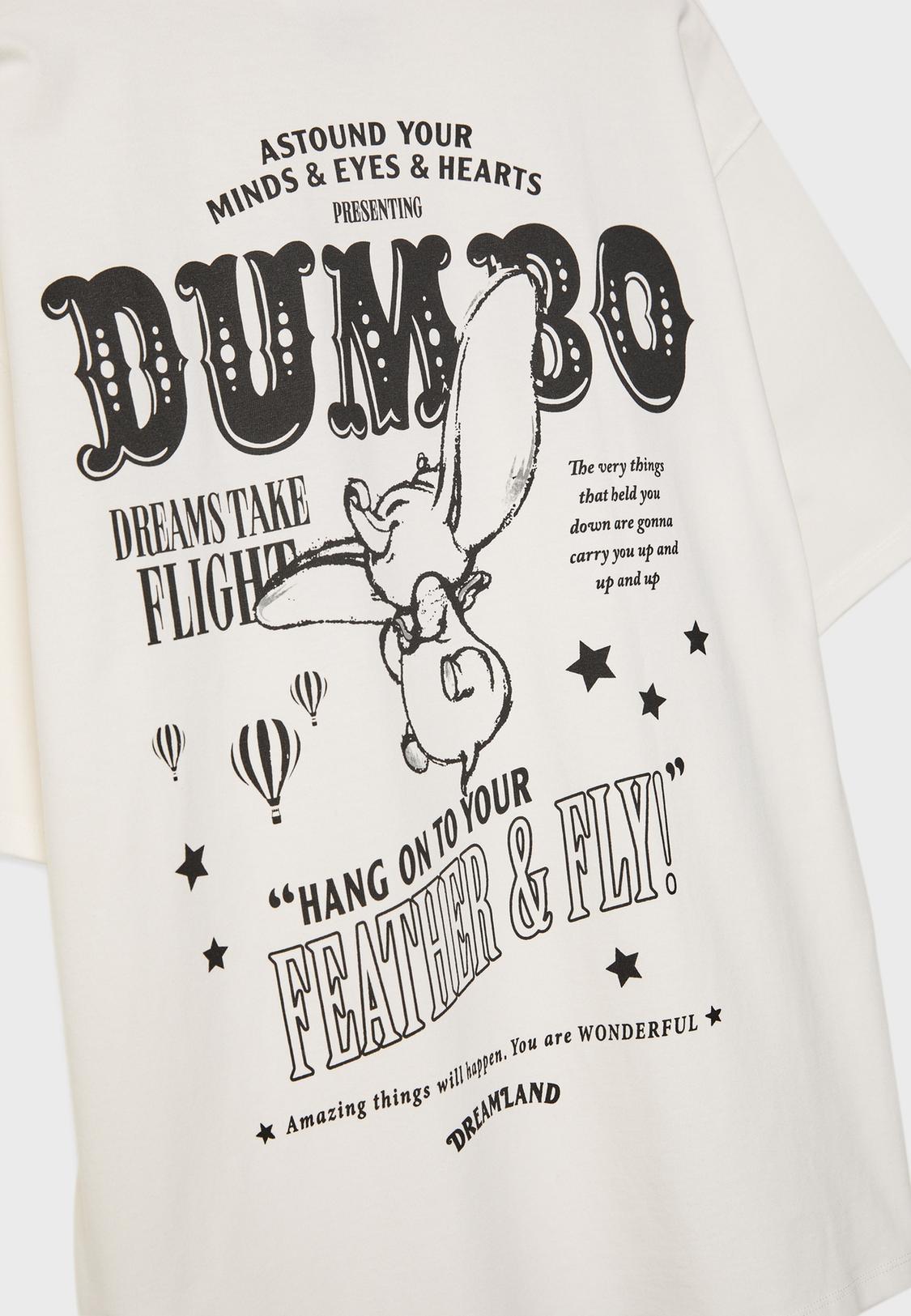 Camisetas Originales Stradivarius Playeras Disney Disney Dumbo