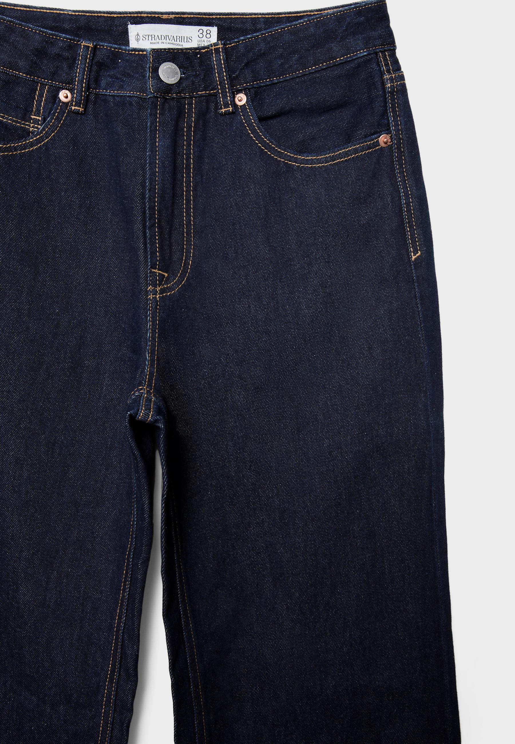 D92 straight fit geniş paça jean - Görsel 8