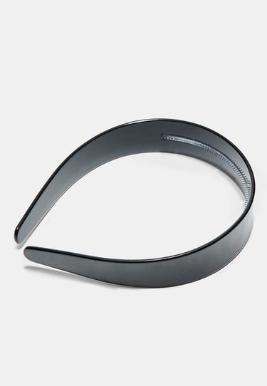 Rigid headband with comb — Black 3