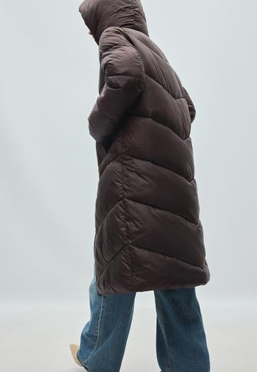 Basic padded coat — Brown 5