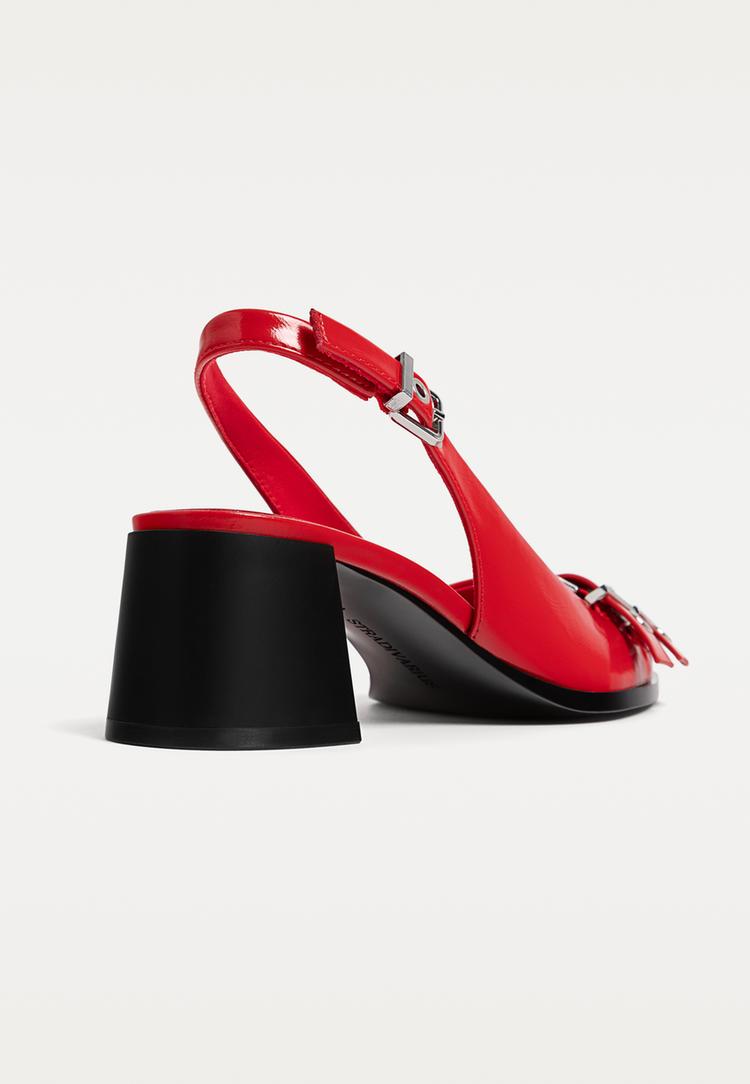 zapatos de tacon hebillas