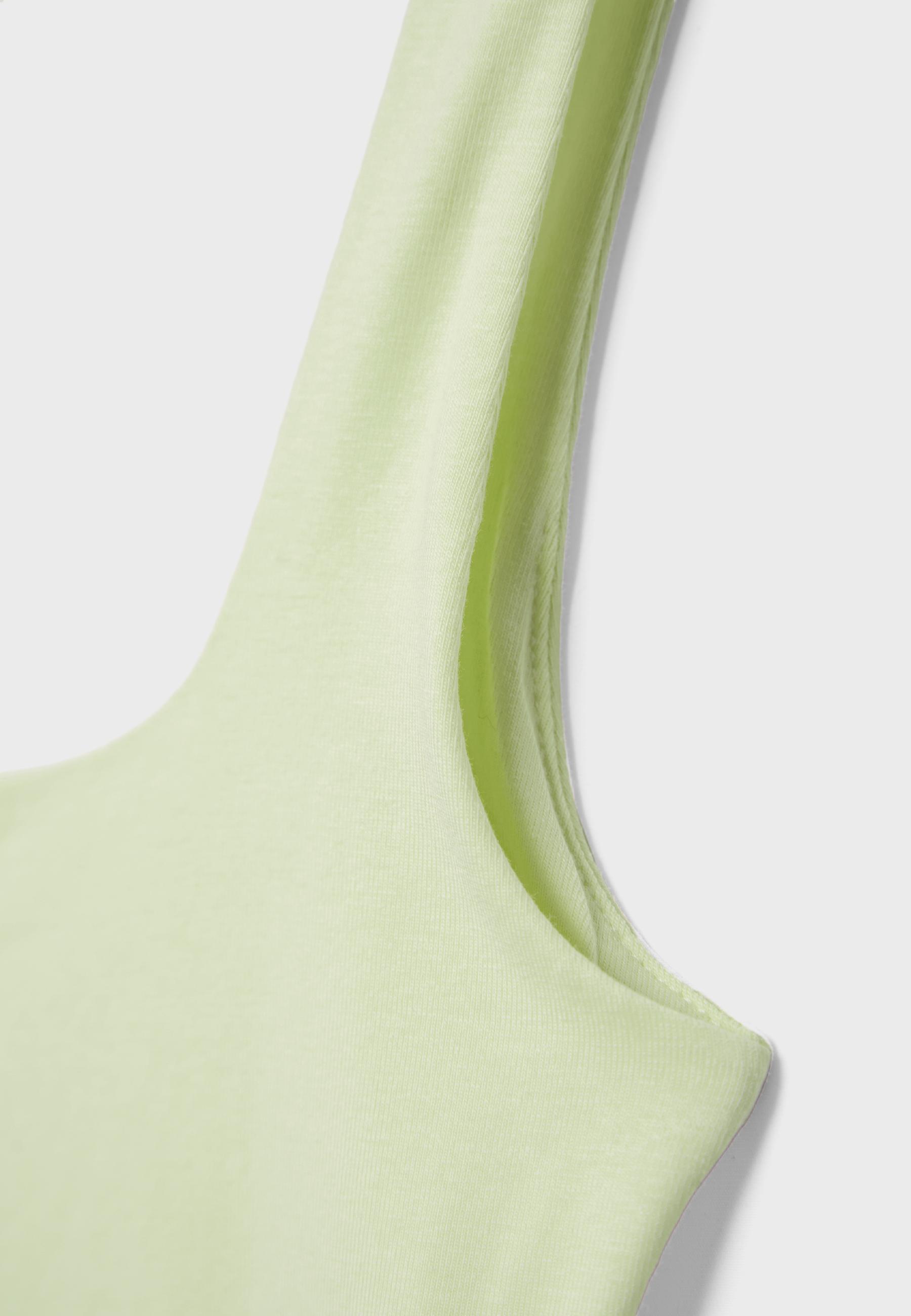 Wide strap top — Green
