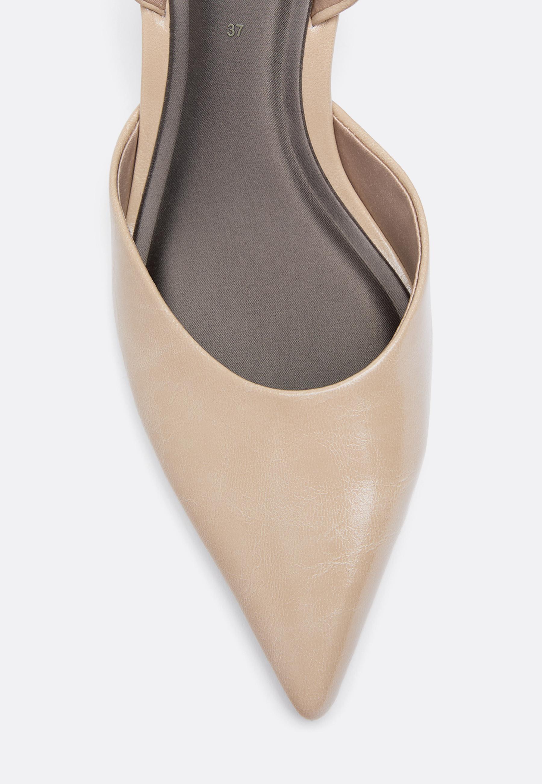 Basic stiletto heels — BEIGE