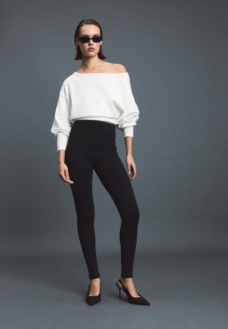 gebreide legging