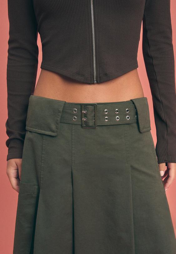 gonna midi utility con tasche