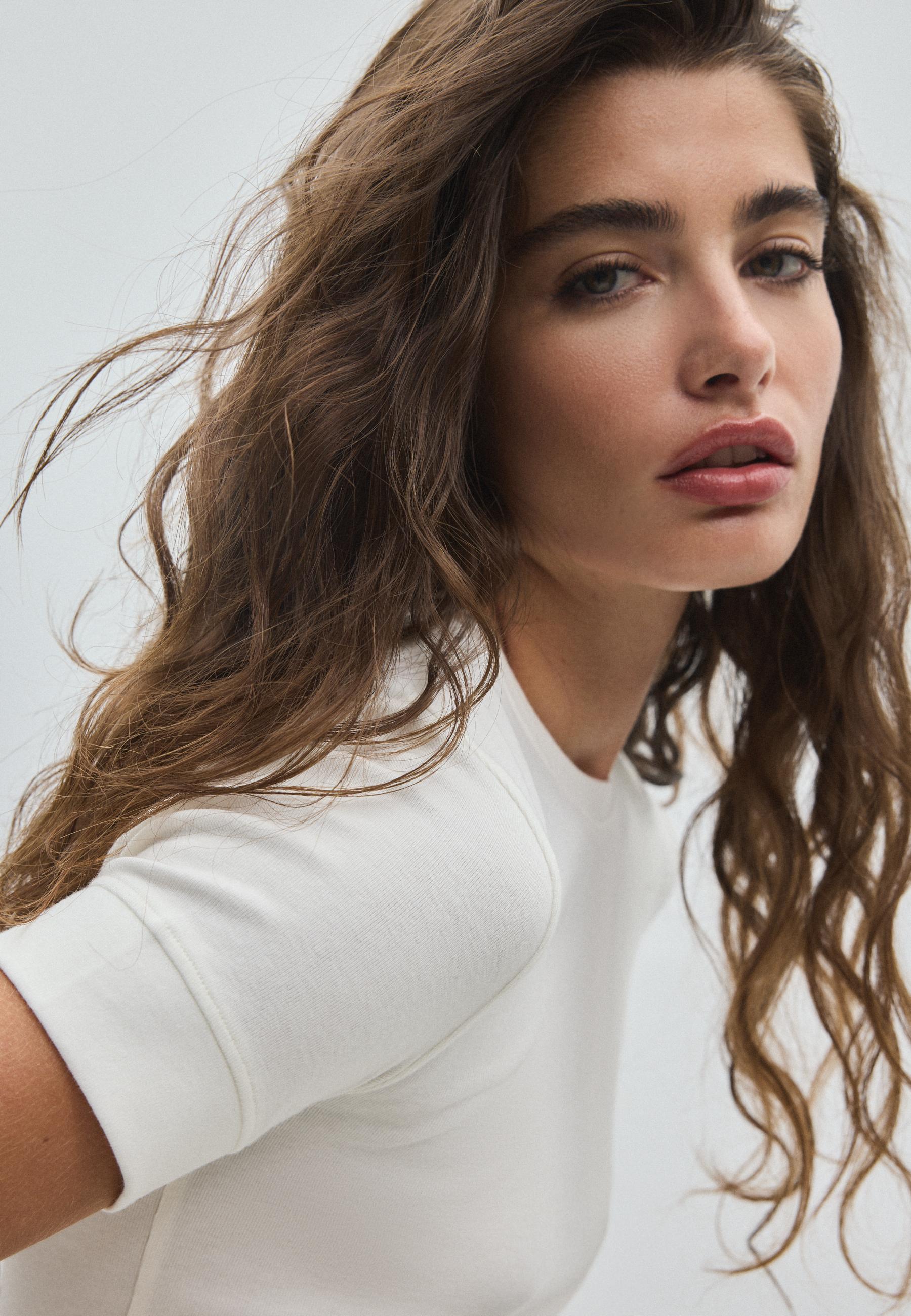 Basic short sleeve T-shirt — White