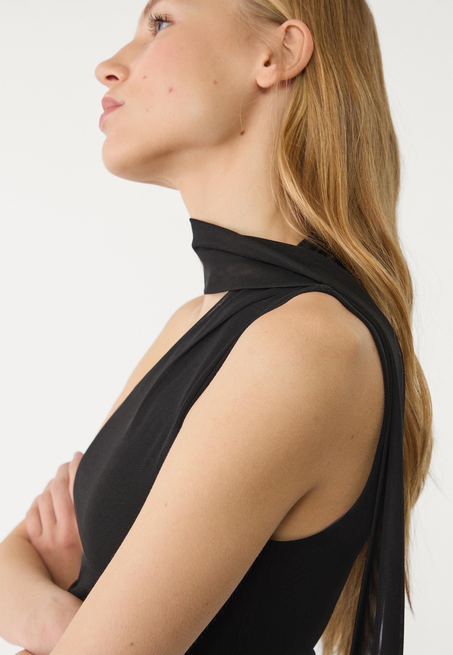 Crop Knit Coat with Asymmetrical Scarf Outfit | TikTok