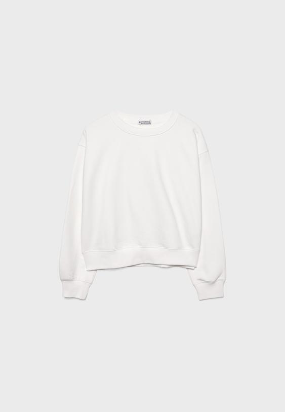 Bisiklet yaka basic sweatshirt_5