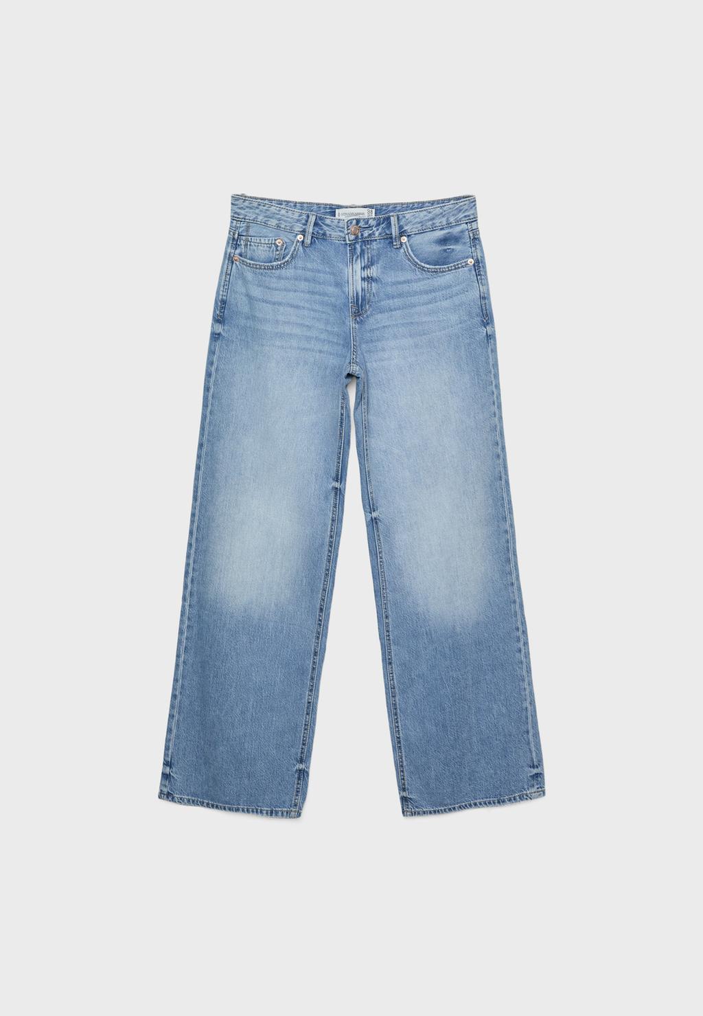 D91 Low wide-leg jeans