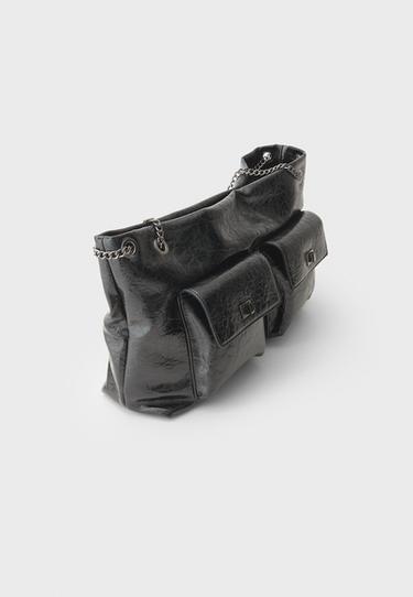 Maxi pocket shoulder bag — Black 3