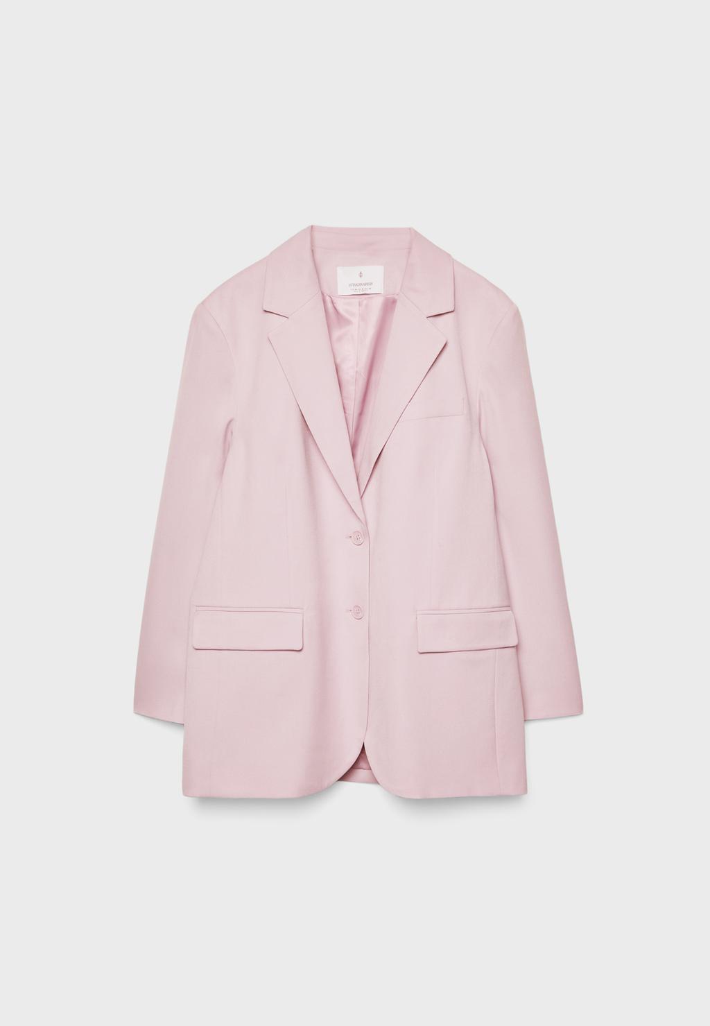 Blazer oversize fluide