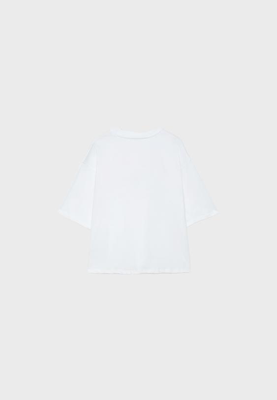 Kısa kollu pozisyonel t-shirt - Görsel 10