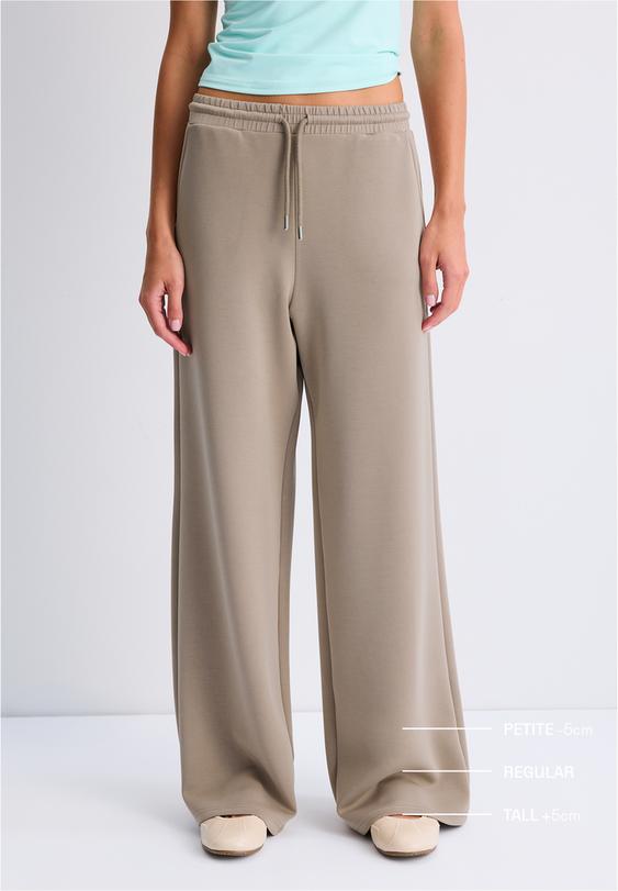 calcas jogger palazzo toque suave