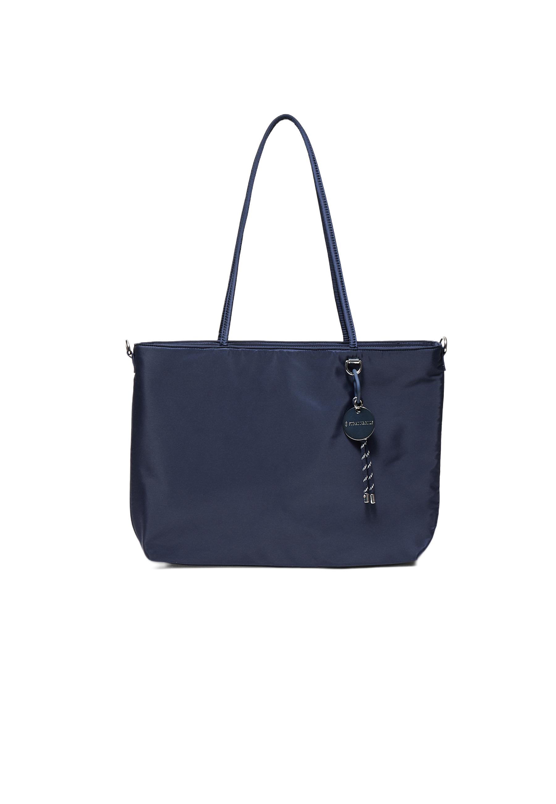 Charm shopper bag — Navy blue