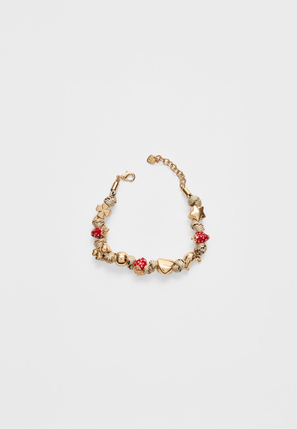 Pulsera cuerda corazón