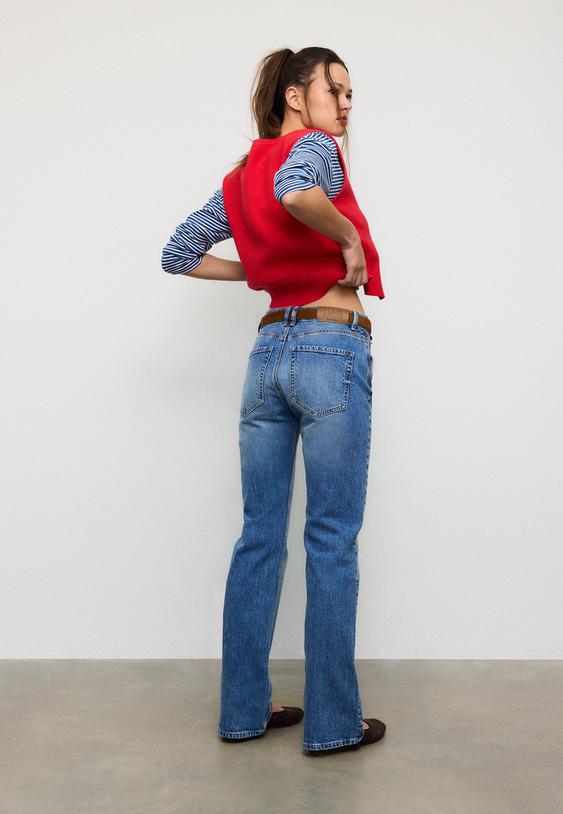 d68 jeans bootcut fit cinturon