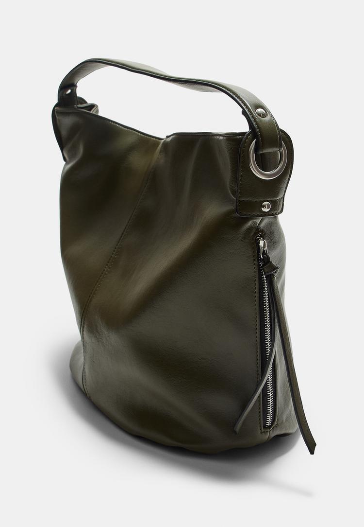 bolso hombro cremallera