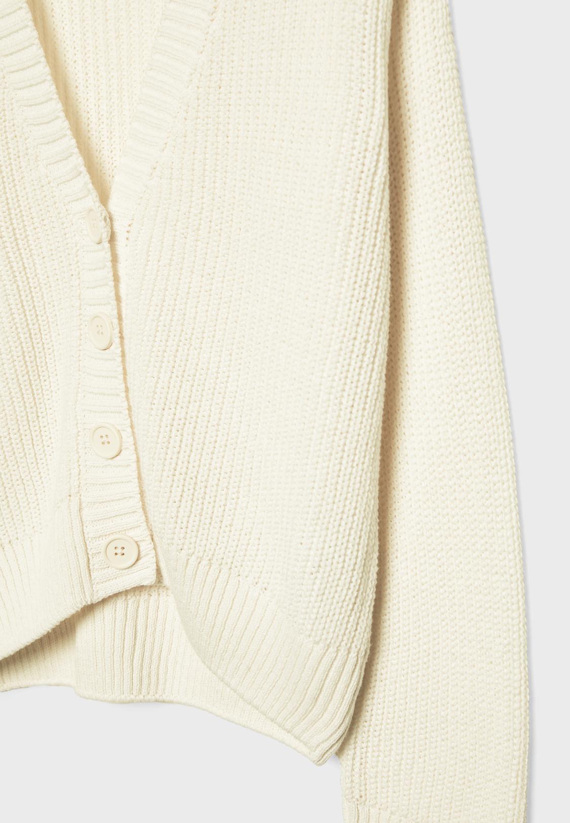 Chaqueta punto botones Stradivarius España - Main Image