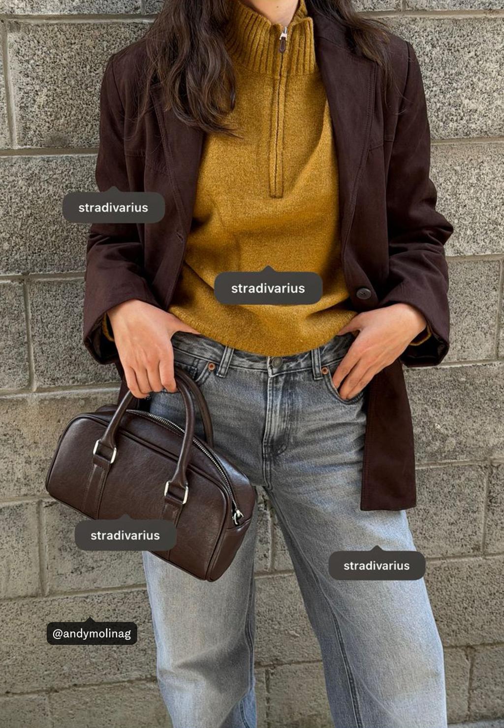 Knit jumper with zip