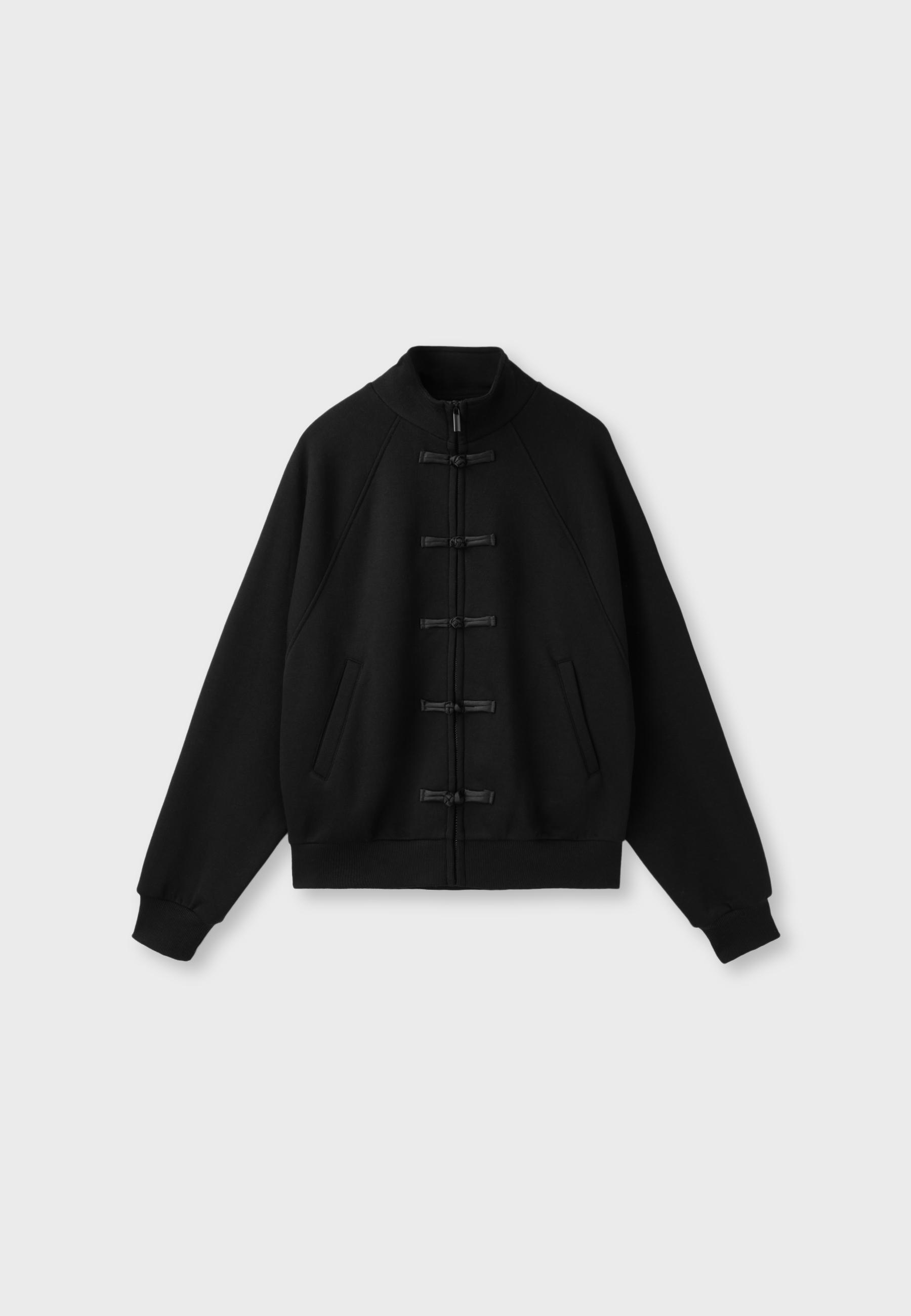 Toggle sweatshirt — Black
