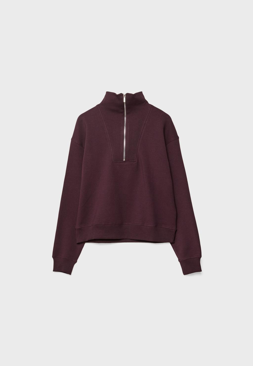 Bluza ze stójką na zamek